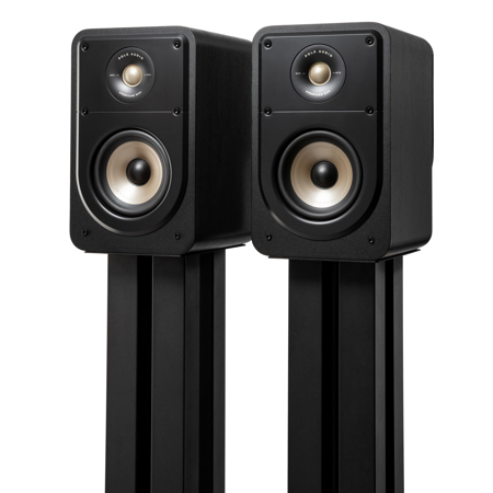 Polk Audio Signature Elite ES15 Small Bookshelf Loudspeaker, Black