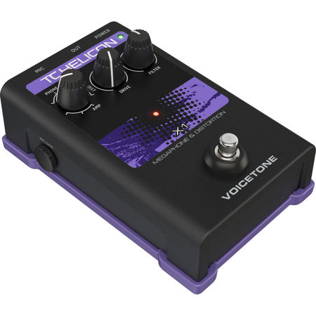 TC Electronic Helicon VoiceTone X1 Single-Button Stompbox 0726
