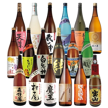 森伊蔵・村尾・魔王入り！元祖プレミアム焼酎セット / オリジナル