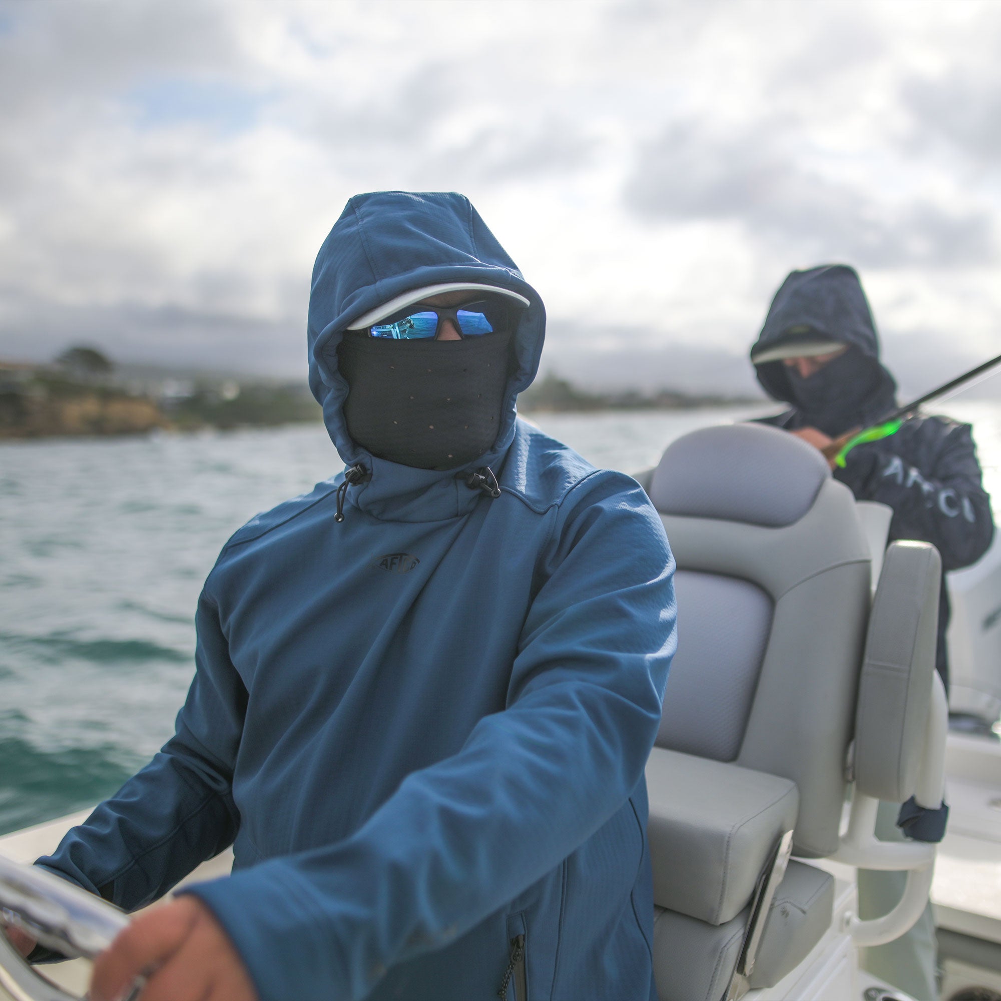 Reaper Windproof Pullover Hoodie - Stretch Softshell | AFTCO