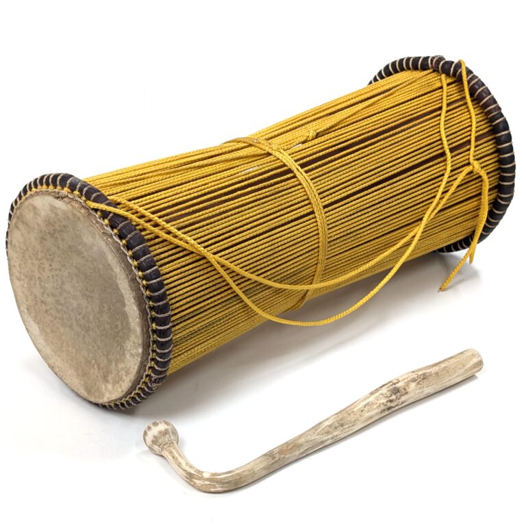 トーキングドラム タマン タムタム アフリカ民族楽器 （r114-27