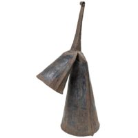 鉄ベル アゴゴ カウベル アフリカンベル （r123-15） - アフリカ雑貨店