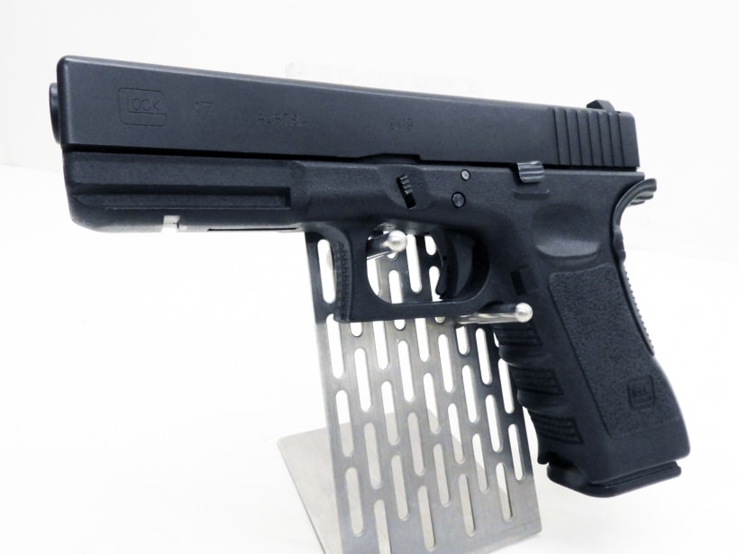 KSC] グロック17 スライドHW GUARDERリアル刻印フレーム&蓄光サイト