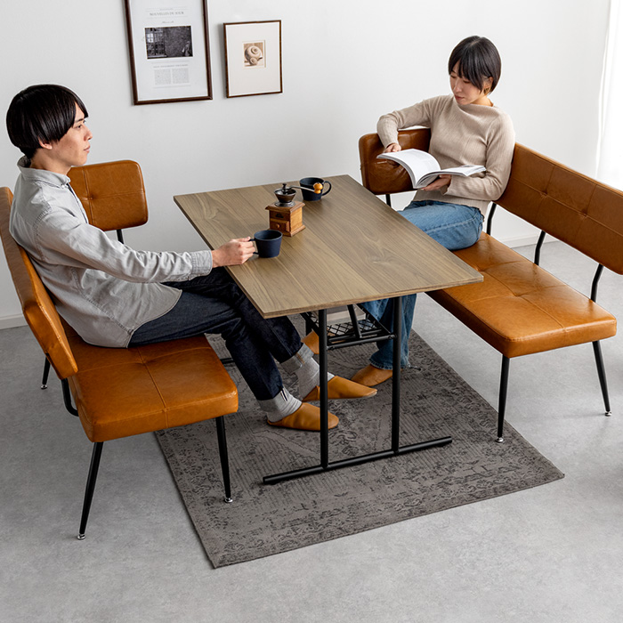 肘掛け付き ダイニングベンチ HOWARD(ハワード) 単体販売 | 家具