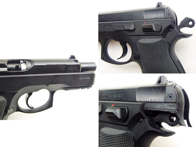 CZ75D Compact】SⅡSガスガンレビュー｜コンパクトなガスガンを実射で