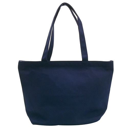 JALトートバッグ ファスナー付（ネイビー）