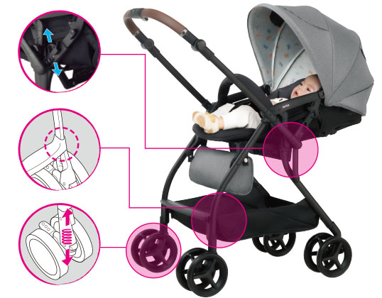 ルンルン コンパクト AB（ベビーザらス限定モデル） | ベビーカー