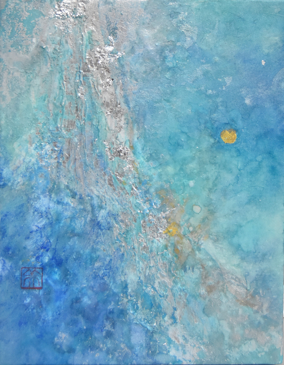 LIFE CXXX (130) ー Blue」 by ゼノビッチ美奈子｜Artmeter｜暮らしを