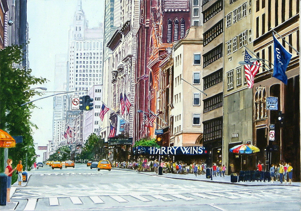 ニューヨーク五番街」 by HIROKI｜Artmeter｜暮らしを彩るアートが