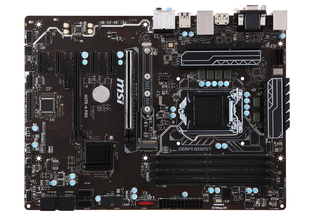 H270-A PRO | MSI マザーボード Intel H270チップセット | 株式会社アスク