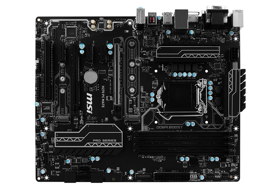 H270 PC MATE | MSI マザーボード Intel H270チップセット | 株式会社