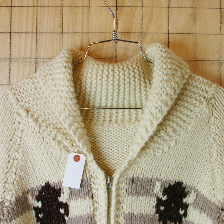 ビンテージ】70s古着バッファロー柄Lightning社製ファスナーオフ