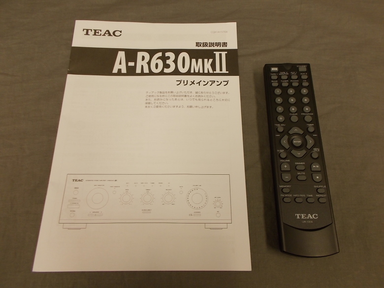 TEAC : A-R630MK2 - 中古 | オーディオユニオン