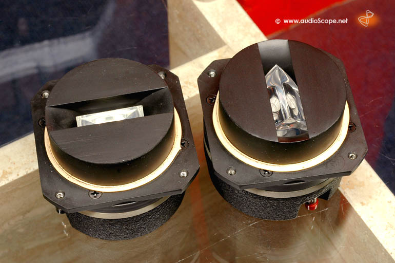 JBL 077 Horn Tweeters in mint condition for sale.