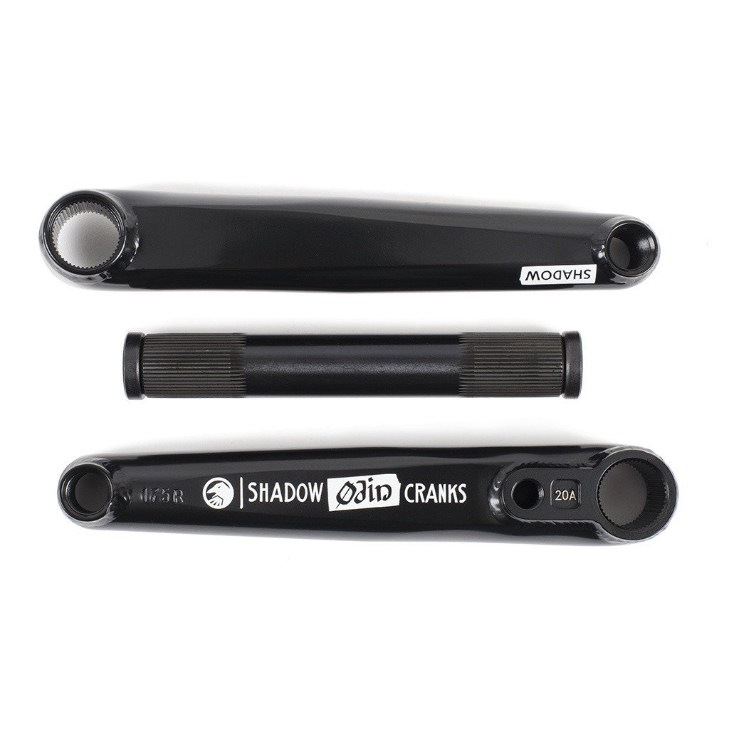 Shadow Conspiracy Odin 3-Piece 22mm BMX Crank - 175mm - Black