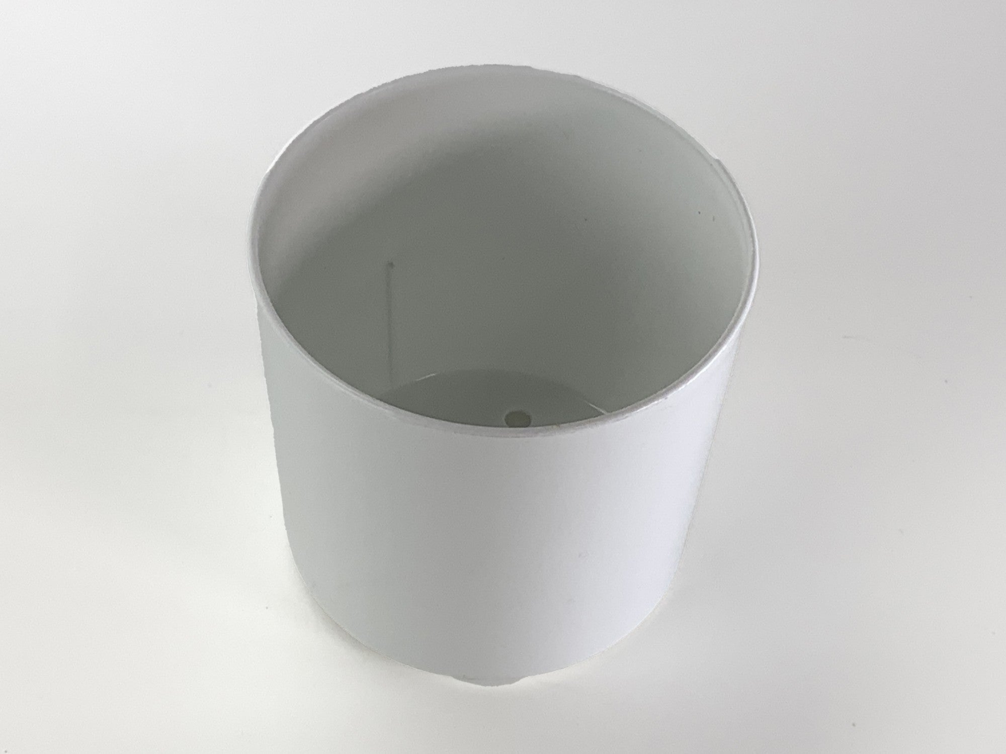 プラ鉢 3号 スタンダード円柱型鉢 ホワイト 3Z 幅9.3cm×高さ8.9cm の