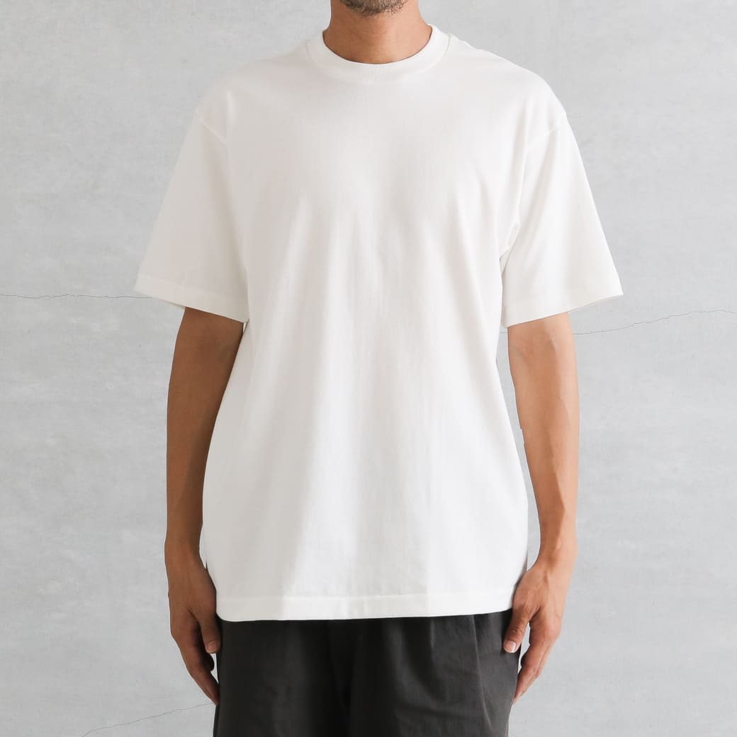 Hanes ヘインズ クルーネック Tシャツ シロ｜BORN FREE ONLINE SHOP