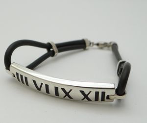 TIFFANY&CO. ティファニー アトラス プレート ラバーブレスレット