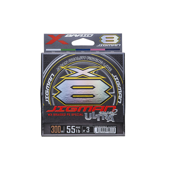 YGK (よつあみ) エックスブレイド ジグマンウルトラ X8 1.5号-4号