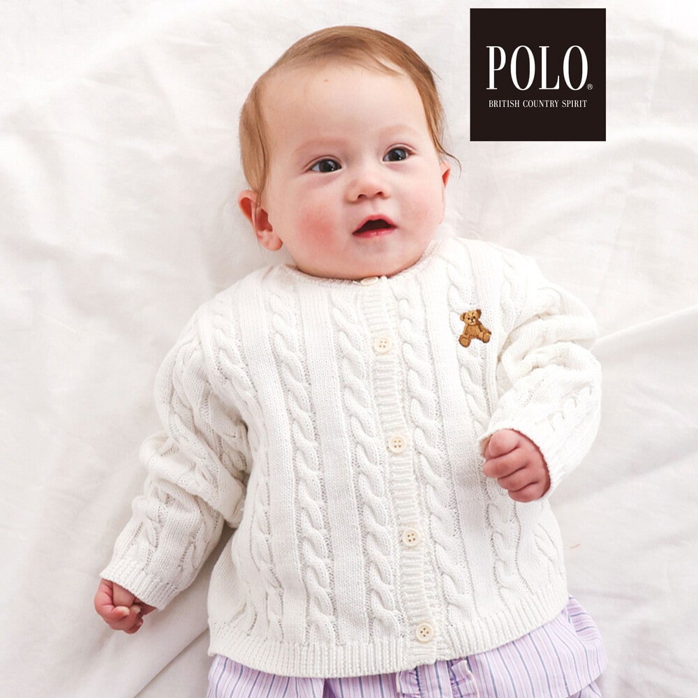 POLO BCS(ポロ・ビーシーエス)×SLAP SLIPコラボ】クマさん刺しゅう