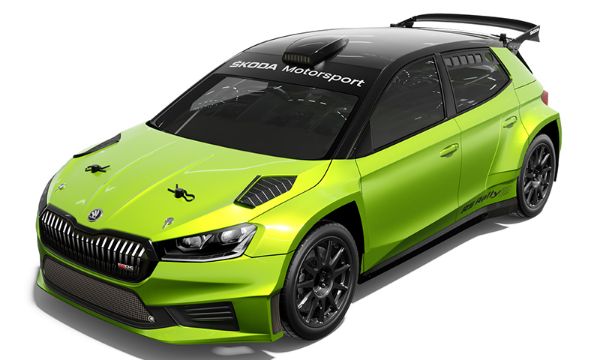 Bittydesign - ŠKODA Fabia RS Rally2 1/10 190mm body