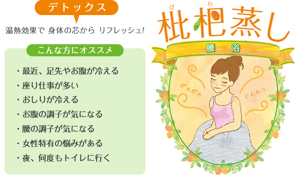 日本ビワ温圧療法師会 商品のご案内 温圧療法