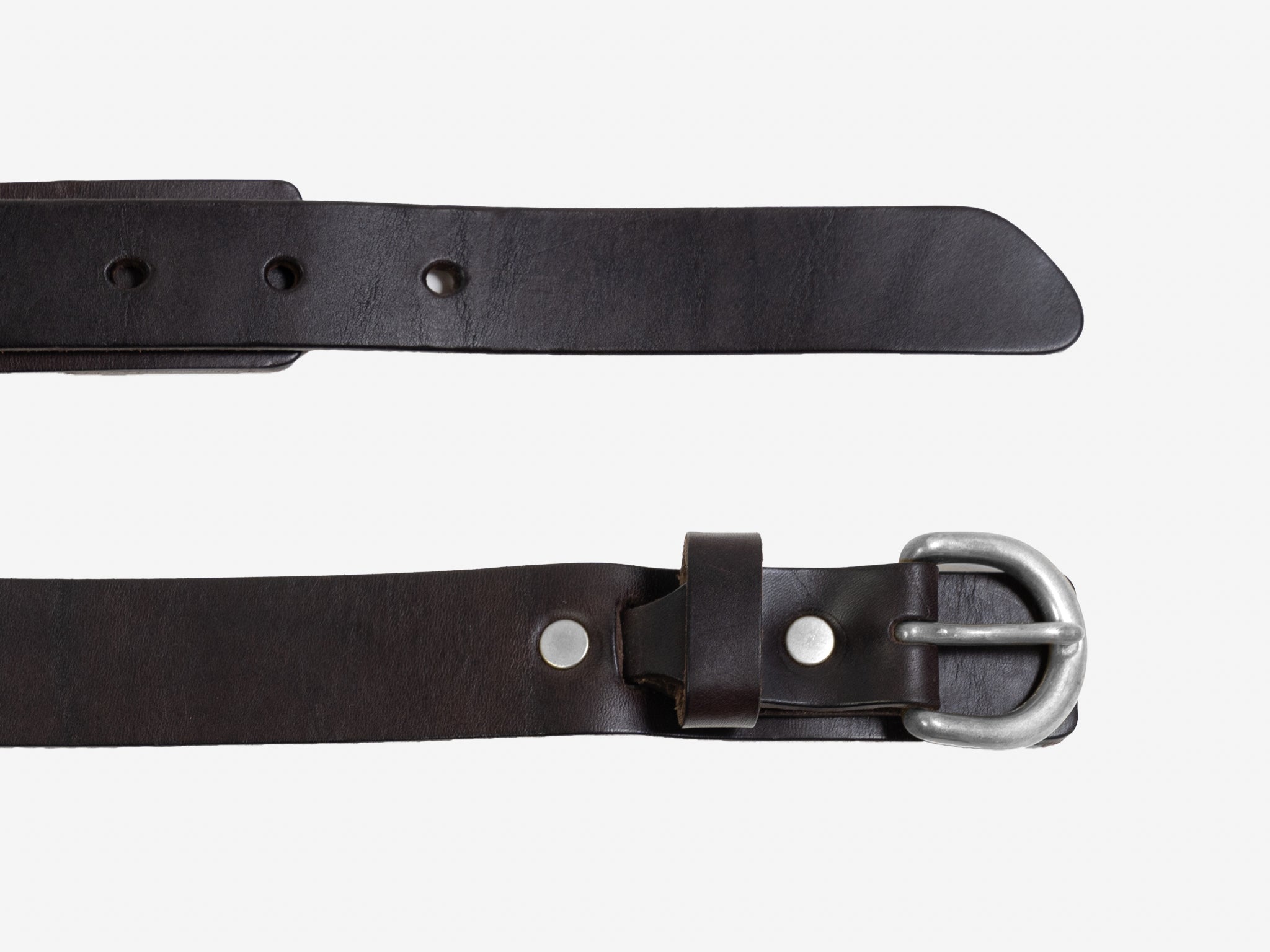 No. 222 Harness Buckle Belt, Brown – Billykirk