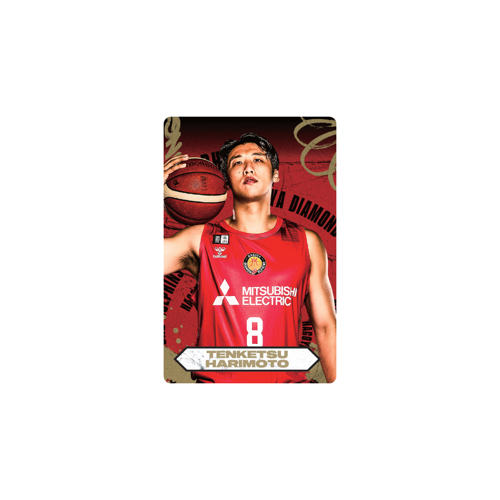 24-25選手キラカード｜名古屋ダイヤモンドドルフィンズ｜B.LEAGUE（B