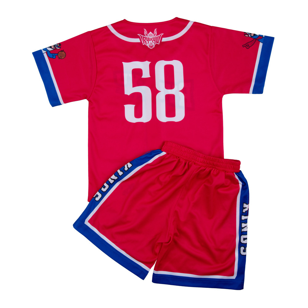 KINGS キッズBB セットアップ[RED]｜琉球ゴールデンキングス｜B.LEAGUE