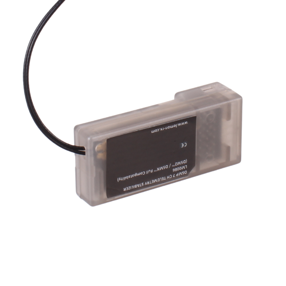 Lemon Rx DSMP 7-CH TELEMETRY STABILIZER & XT60 ENERGY METER (DSMX/DSM2