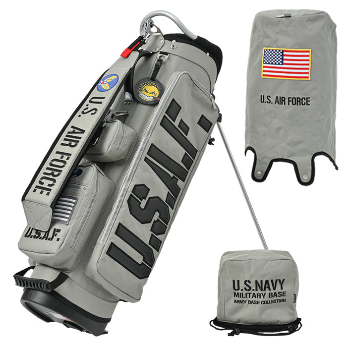 アーミーベースコレクション スタンドバッグ エアフォース グレー ABC