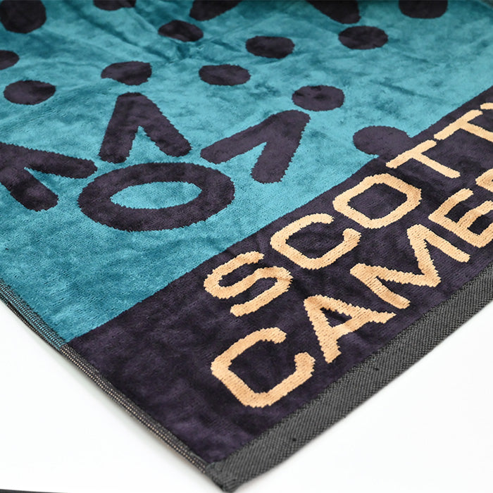 スコッティキャメロン ラウンドタオル 7ポイント クラウン ブルー 限定