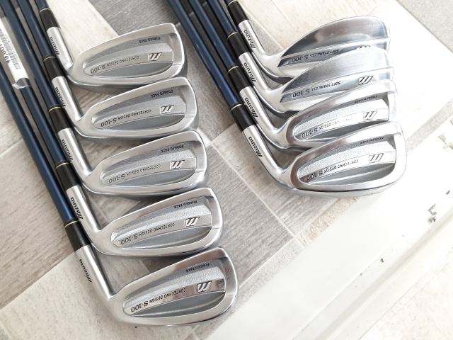 ミズノS-100 ツアースピリット・ブルー60 9S ミズノ アイアンセット