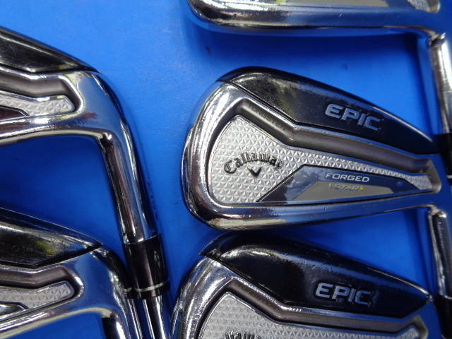 Callaway キャロウェイ 中古アイアンセット EPIC FORGED STAR 5本の