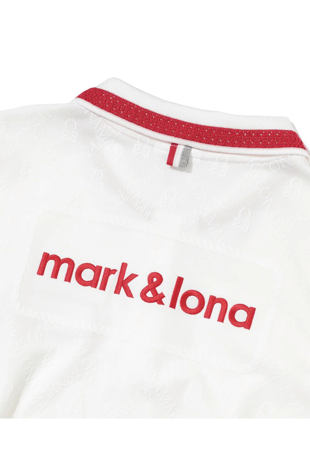 MARK&LONA - 【26SS】【レディース】 ADAMANT JACQUARD POLO / ダイヤ