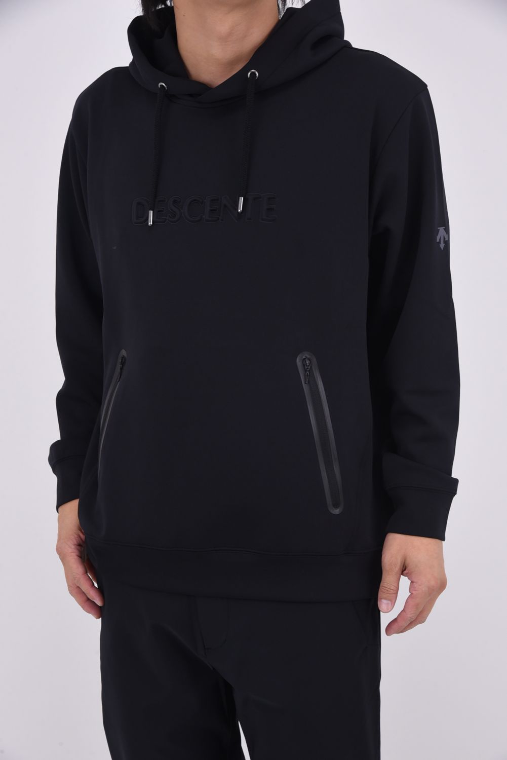 DESCENTE GOLF - 【25AW】 ダンボールニットプルオーバーフーディー