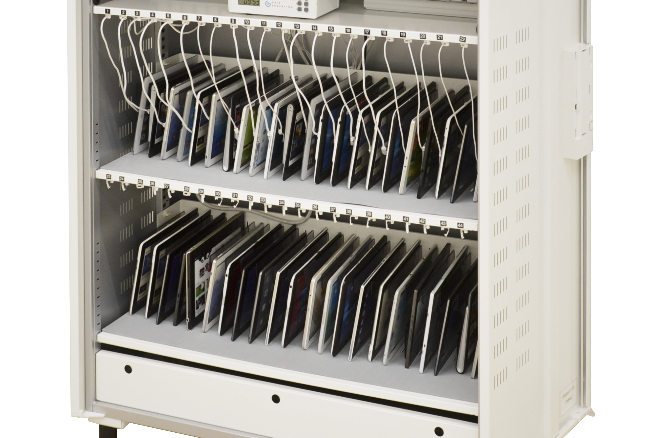 タブレットPC保管庫（44台収納 輪番充電システム）｜GIGAスクール推奨