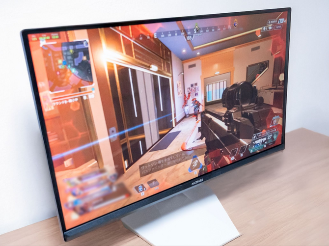 25インチ×320Hzのゲーミングモニター「AMZFAST G25F6F」で『Apex