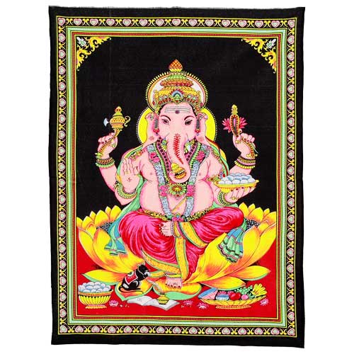 ガネーシャ神の絵（額入り / オーダーメイド） | ガネーシャ神と開運グッズ