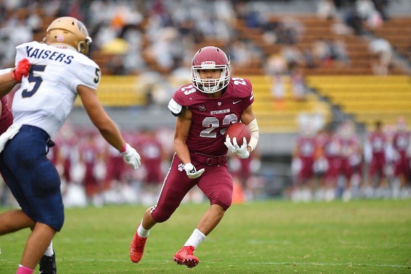 関西学生アメリカンフットボールリーグ最終節 関西頂上決戦「立命館