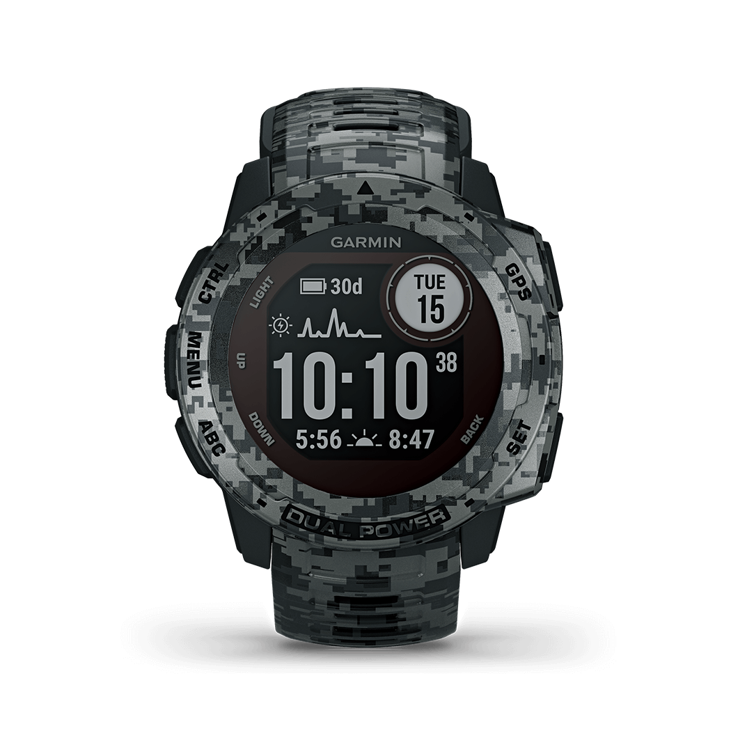 Instinct Dual Power Camo Edition | スマートウォッチ | Garmin 日本