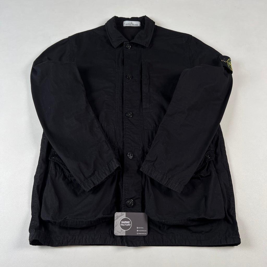 Stone Island Tela Smerigliata Jacket Black – Garmz Factory