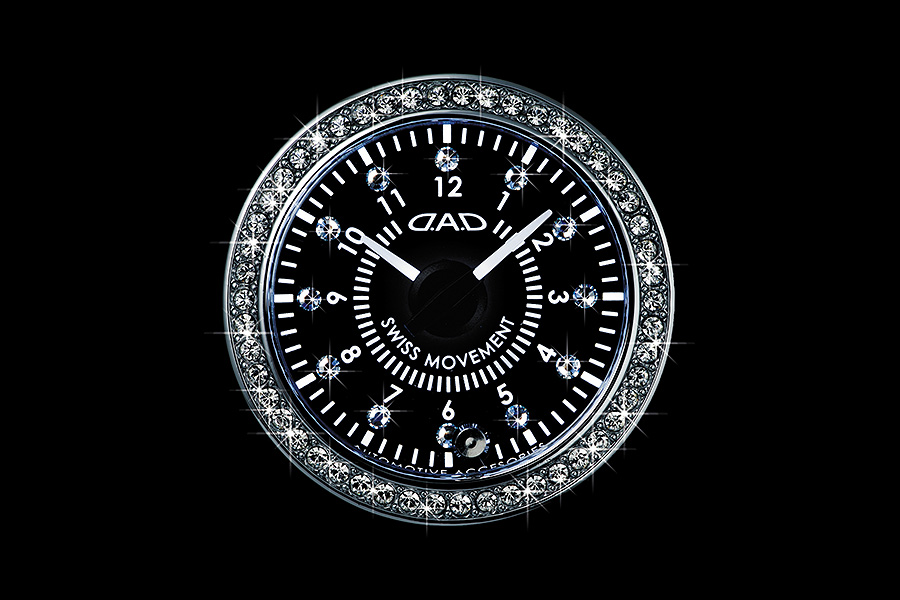 D.A.D ラグジュアリー クリスタルメーター 時計【SA721】 | 電装