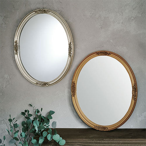 アンティーク調ミラー 円形 ミラー ドレッサー おしゃれ ぼん家具