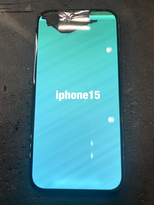 iPhone15（2023年モデル）液晶画面の交換修理について：症状別修理料金