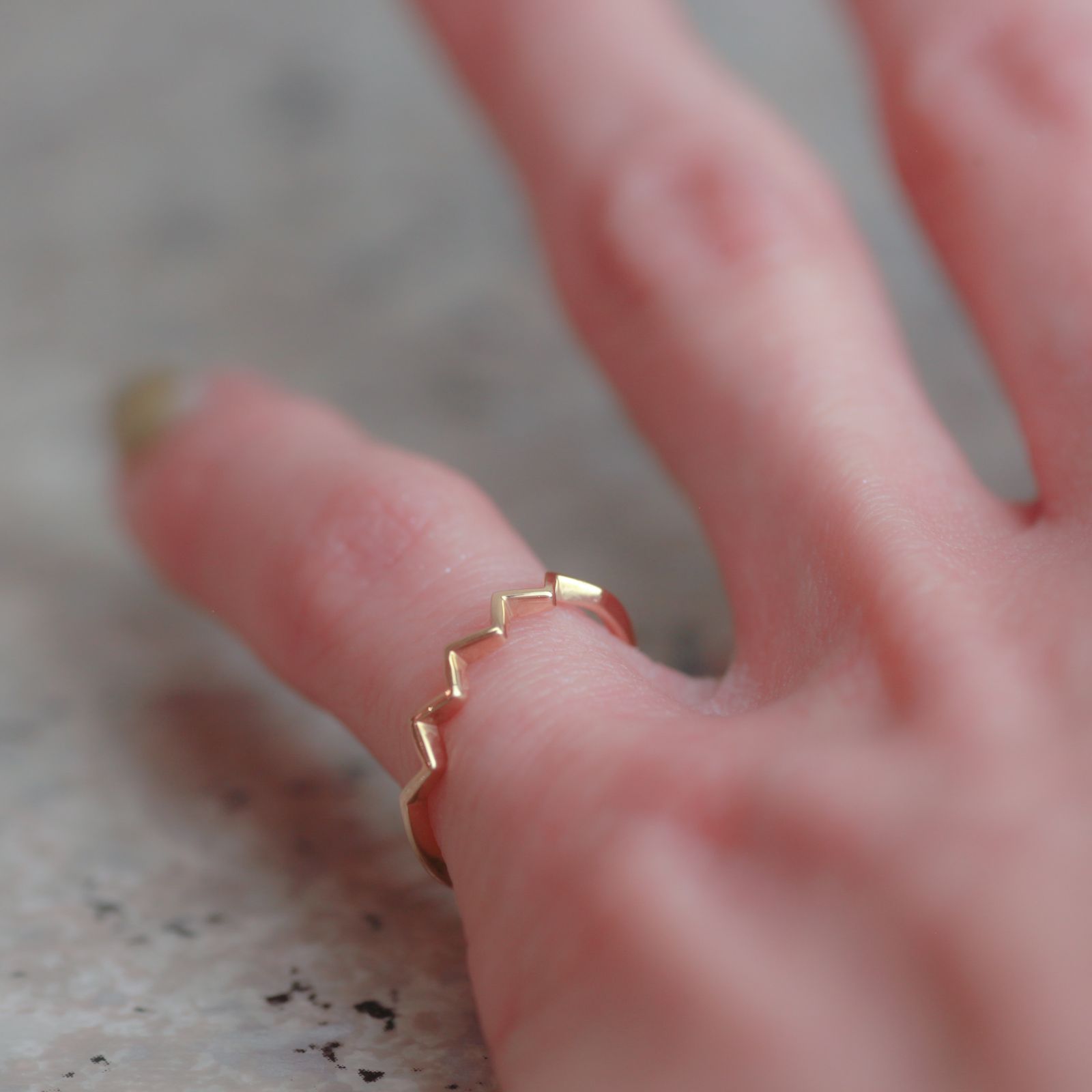 e.m. - ギザギザ ピンキーリング | GENTiL|ジャンティールキタカミ
