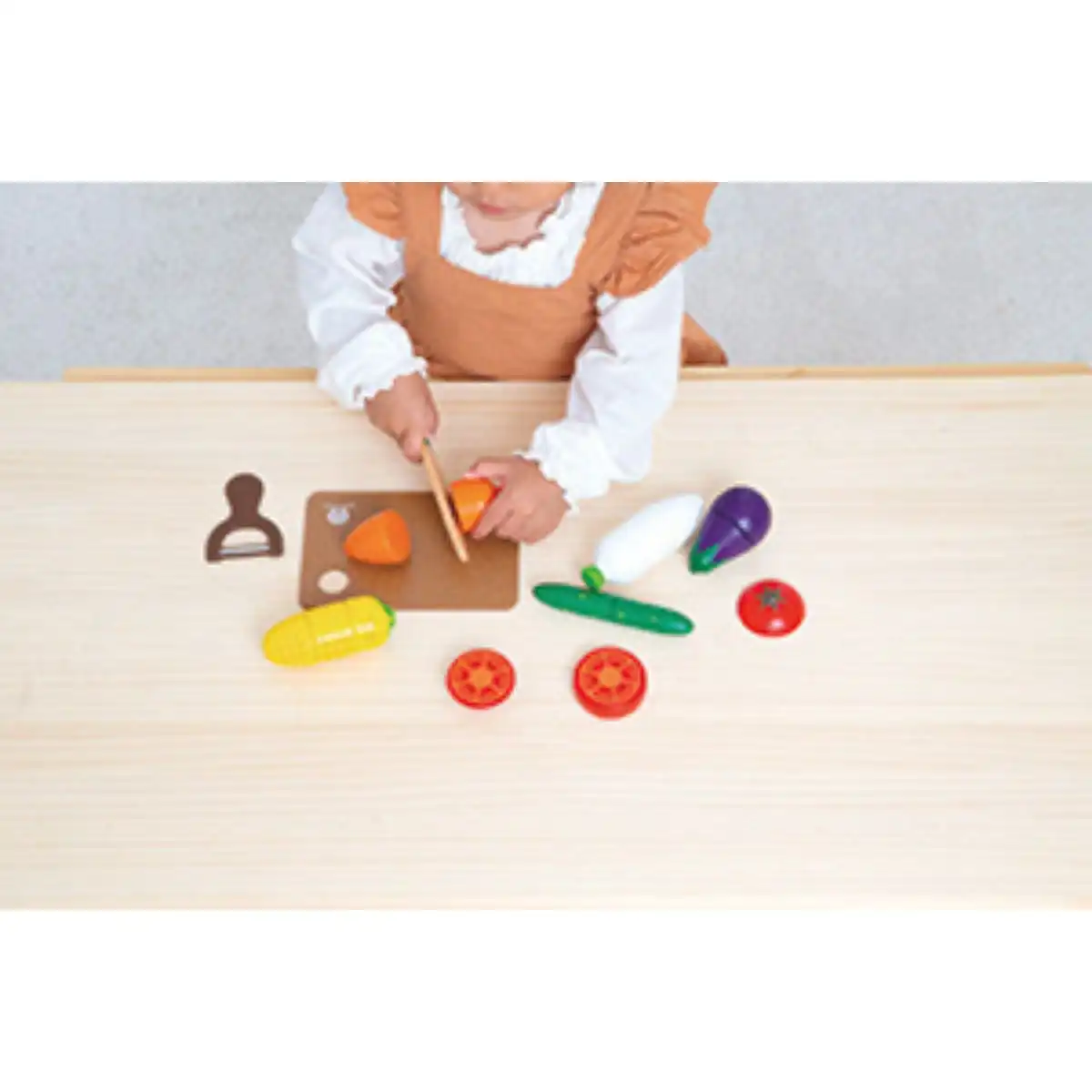 はじめてのおままごと サラダセット 木箱入り｜ギフトプラザオンライン