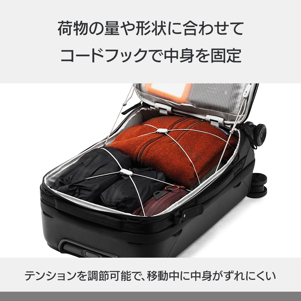 Peak Design(ピークデザイン) ローラー プロ ブラック / W-RP-AA-BK-1