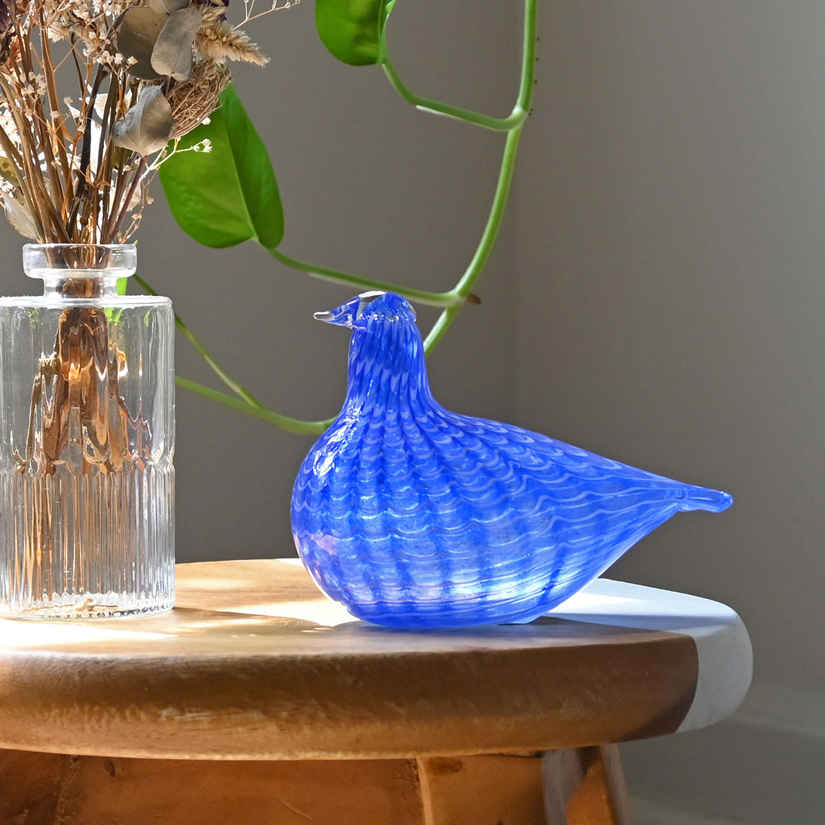 iittala Toikka Blue Bird - Oiva Toikka Glass Birds – GlassBirds.com