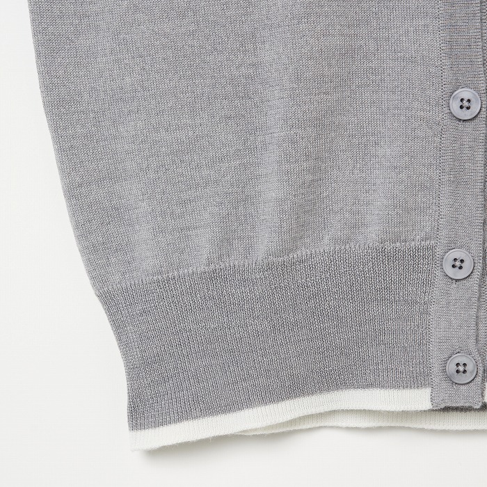 J.LINDEBERG（ジェイリンドバーグ）カーディガン(36 Lグレー系): J